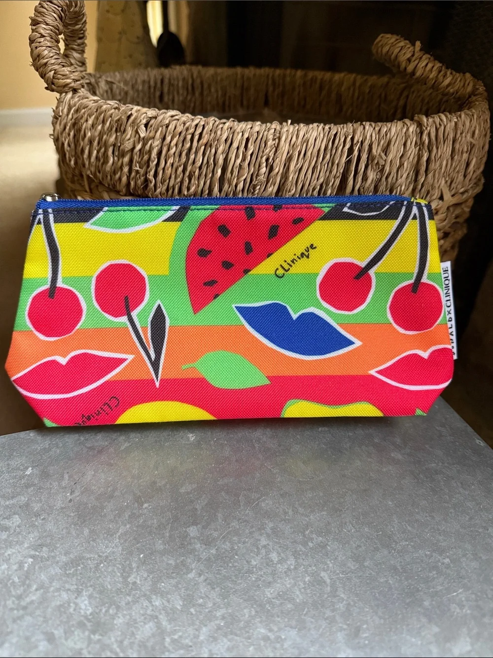 Clinique x Donald Pliner Cosmetic Bag